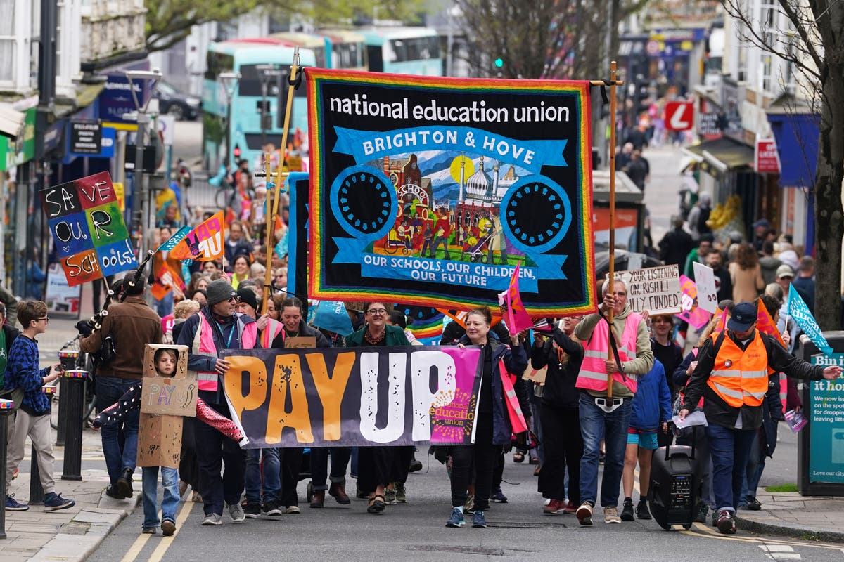 Schools face disruption as teachers in England strike in pay dispute