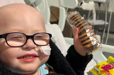 Four-year-old boy battling rare leukaemia after lumps on head turn out to be cancer