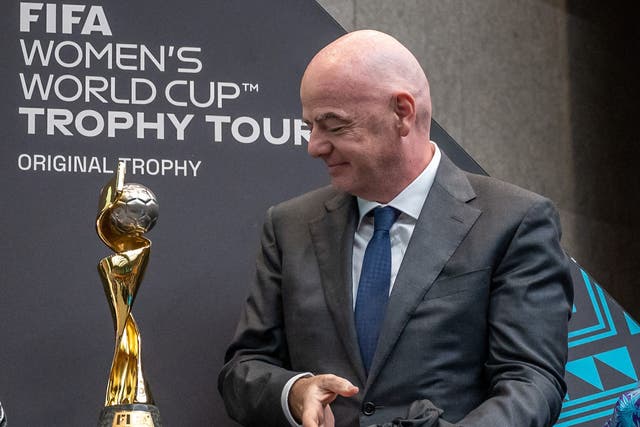 <p>Gianni Infantino has been unequivocal in his criticism of TV companies’ broadcast offers </p>