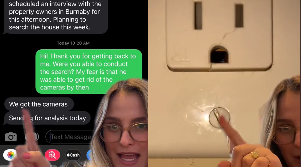 Airbnb guest mistakes plug socket for hidden camera