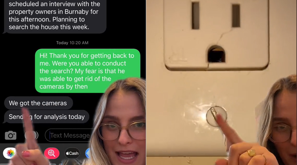 Woman finds ‘creepy’ hidden camera in Airbnb bathroom