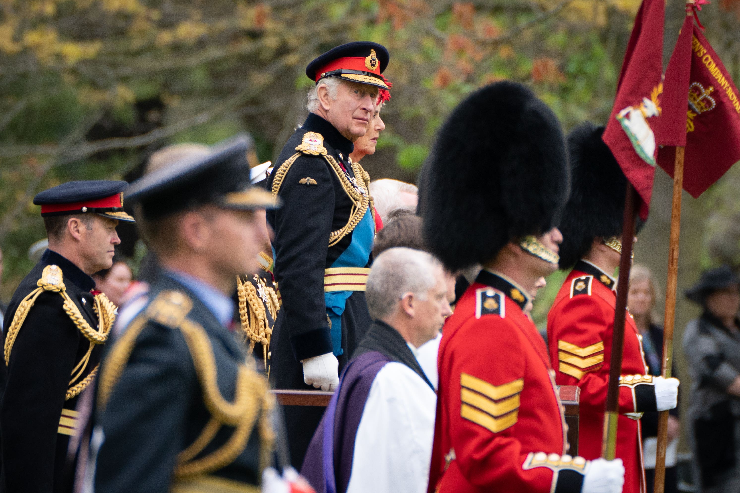 Charles is to host world leaders at Buckingham Palace (Stefan Rousseau/PA)