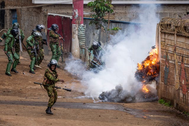 KENIA PROTESTAS