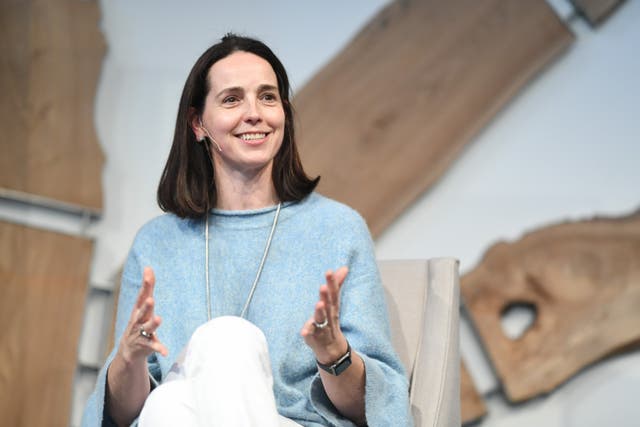 <p>Sarah Friar described how her journey to becoming CEO of a community-based company like Nextdoor is rooted in her childhood experiences</p>