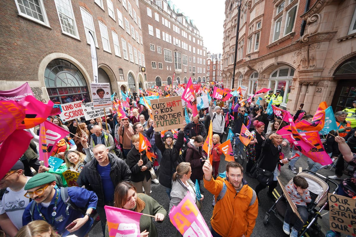 Schools face disruption as teachers in England strike in pay dispute