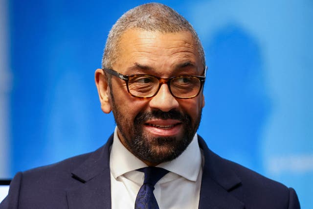 Foreign Secretary James Cleverly (Hannah McKay/PA)