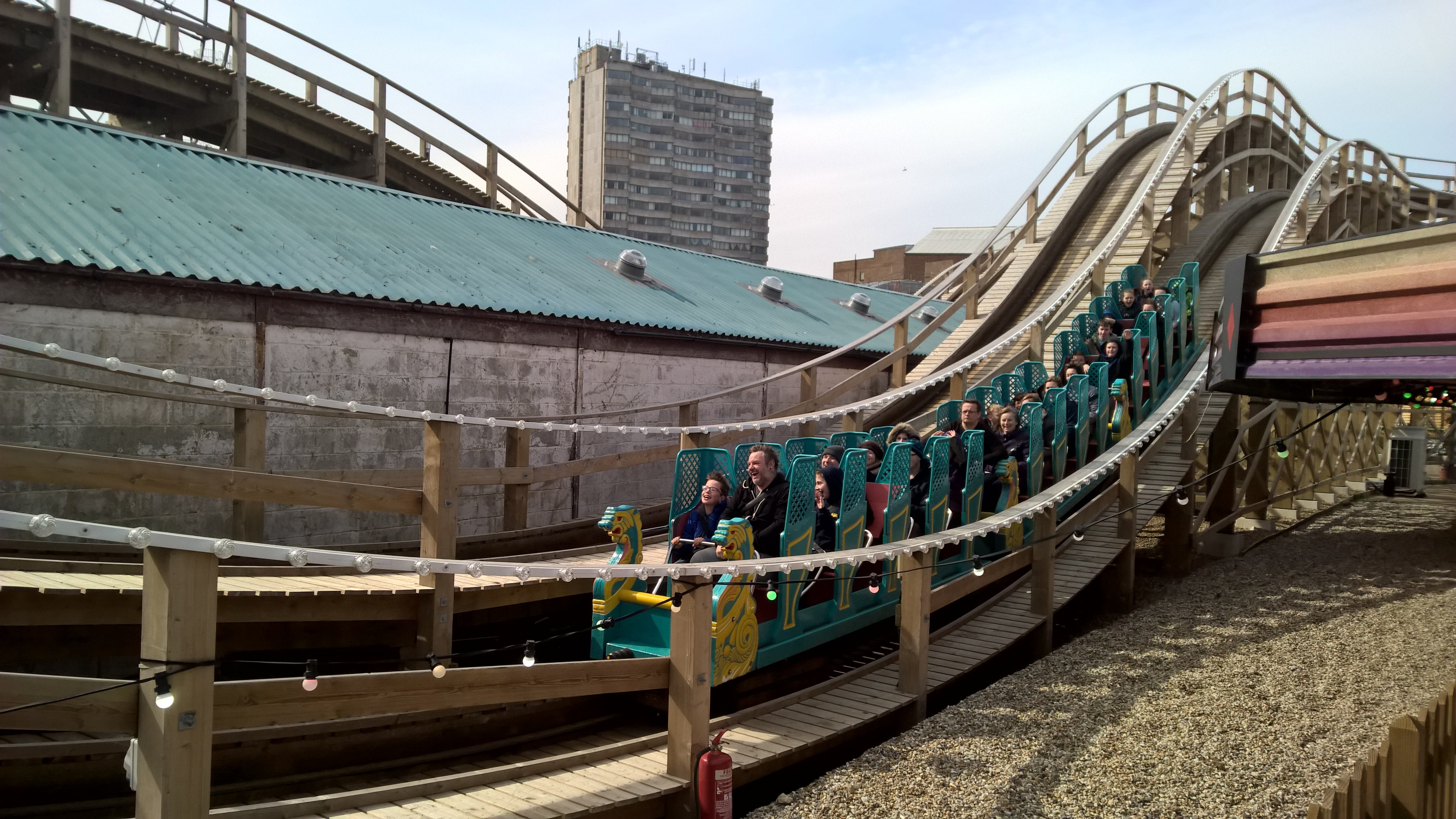Dreamland Margate’s scenic railway rollercoaster
