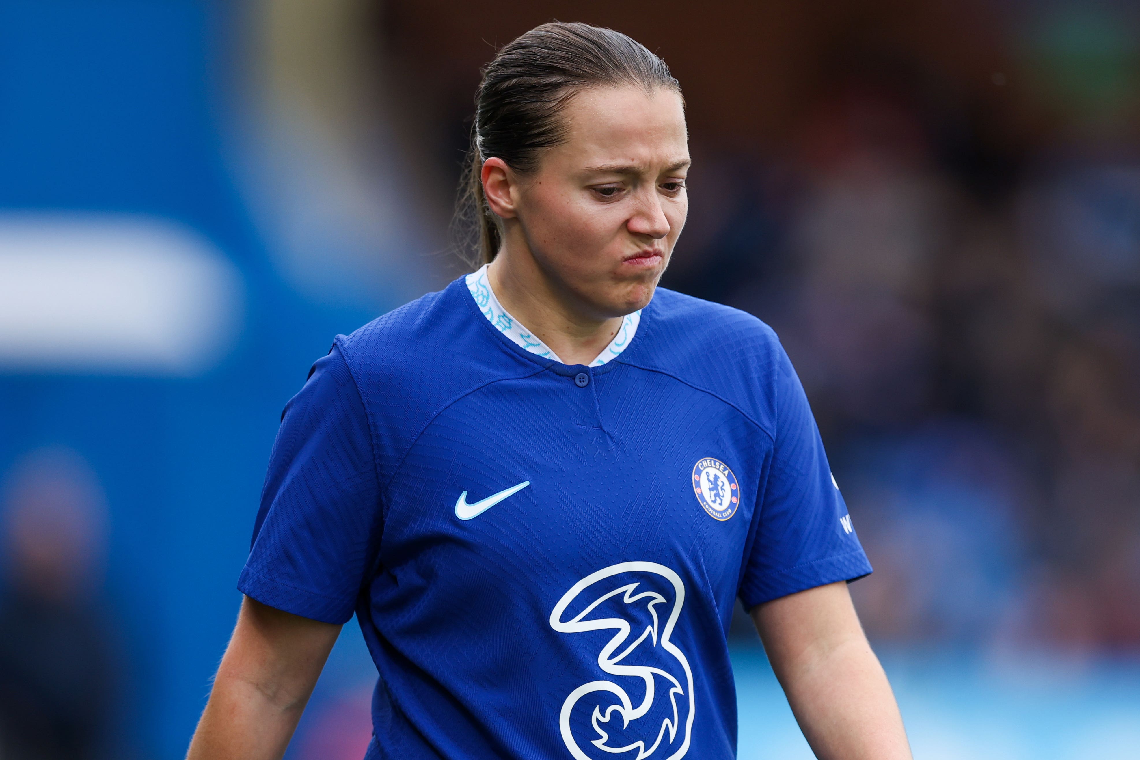 Chelsea’s Fran Kirby will leave the club at the end of the season (Steven Paston/PA).