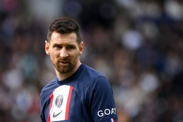 <p>Lionel Messi has been suspended by Paris Saint-Germain</p>