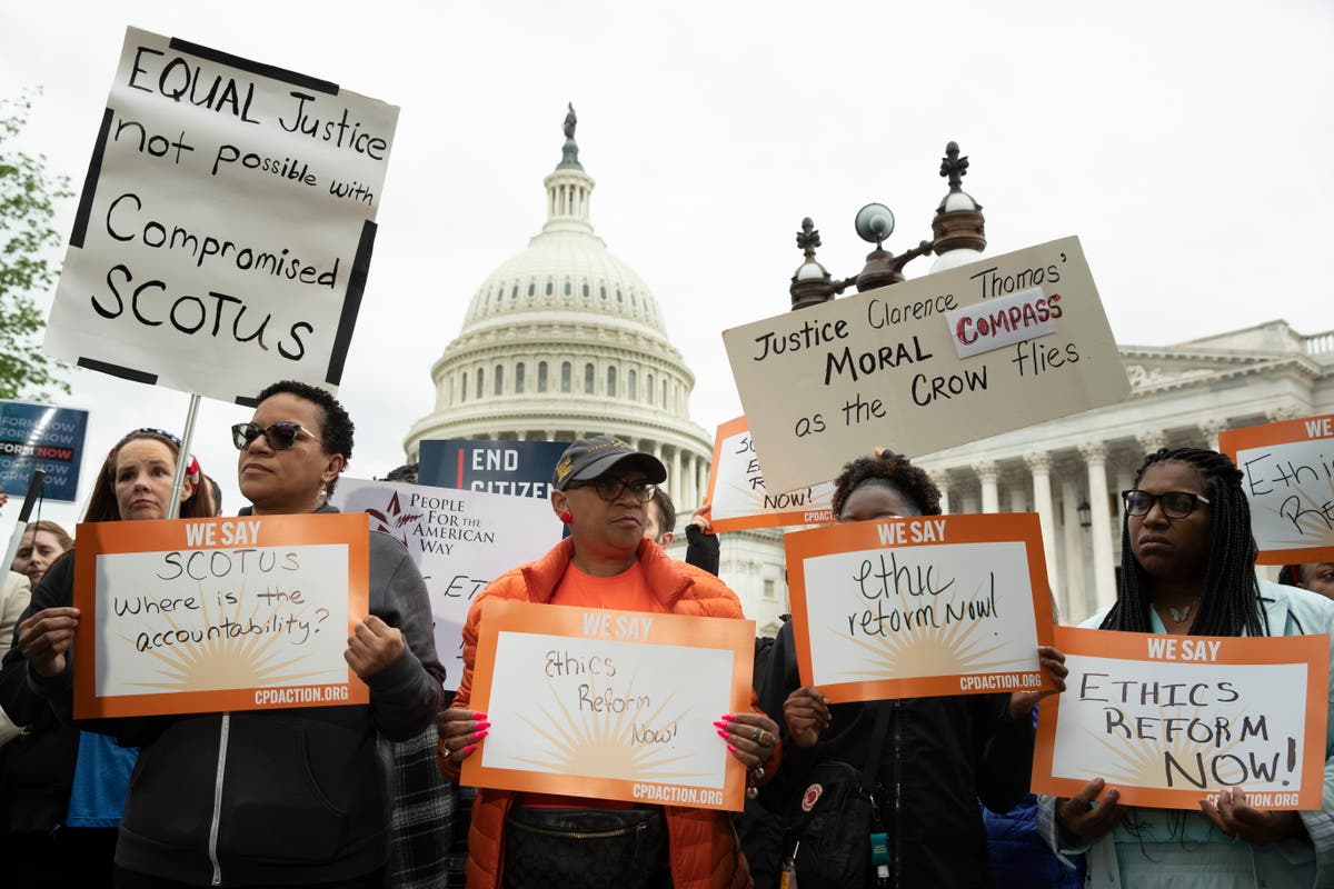 Will the Supreme Court have to answer to ethics rules? Lawmakers ask ‘how low can the court go?’