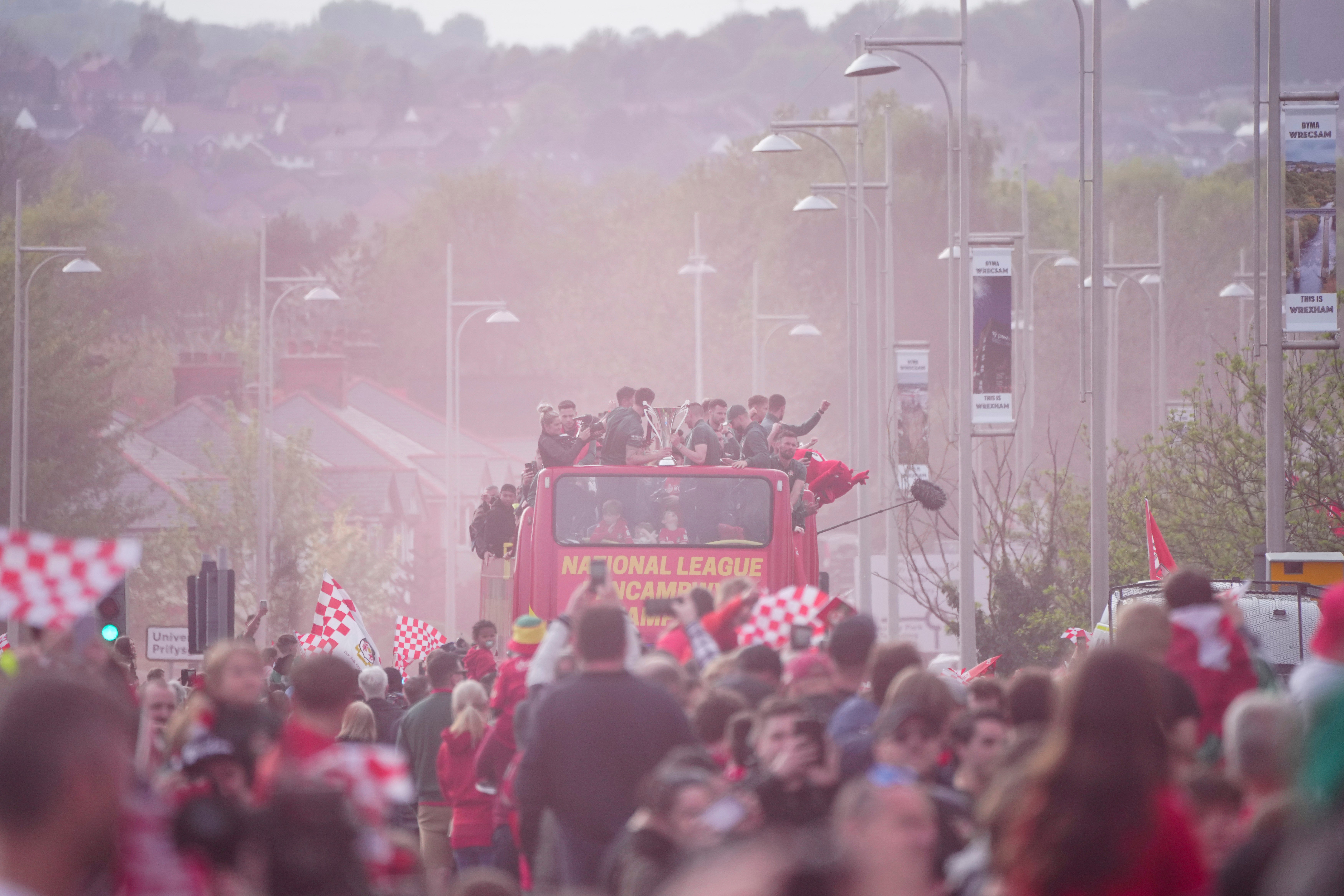 Britain Soccer Wrexham