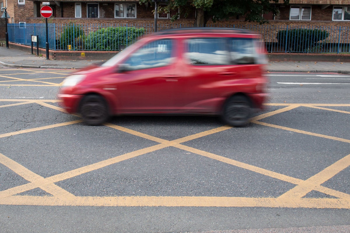 Warning on ‘enormously high number’ of fines issued to drivers over yellow box rule