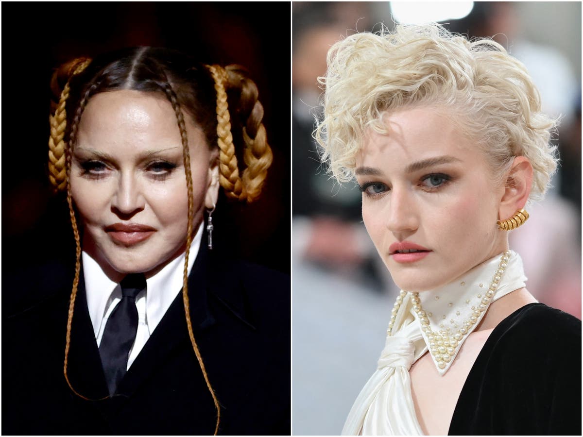 Madonna gives major hint ‘scrapped’ biopic is still on as she shares photos with Julia Garner