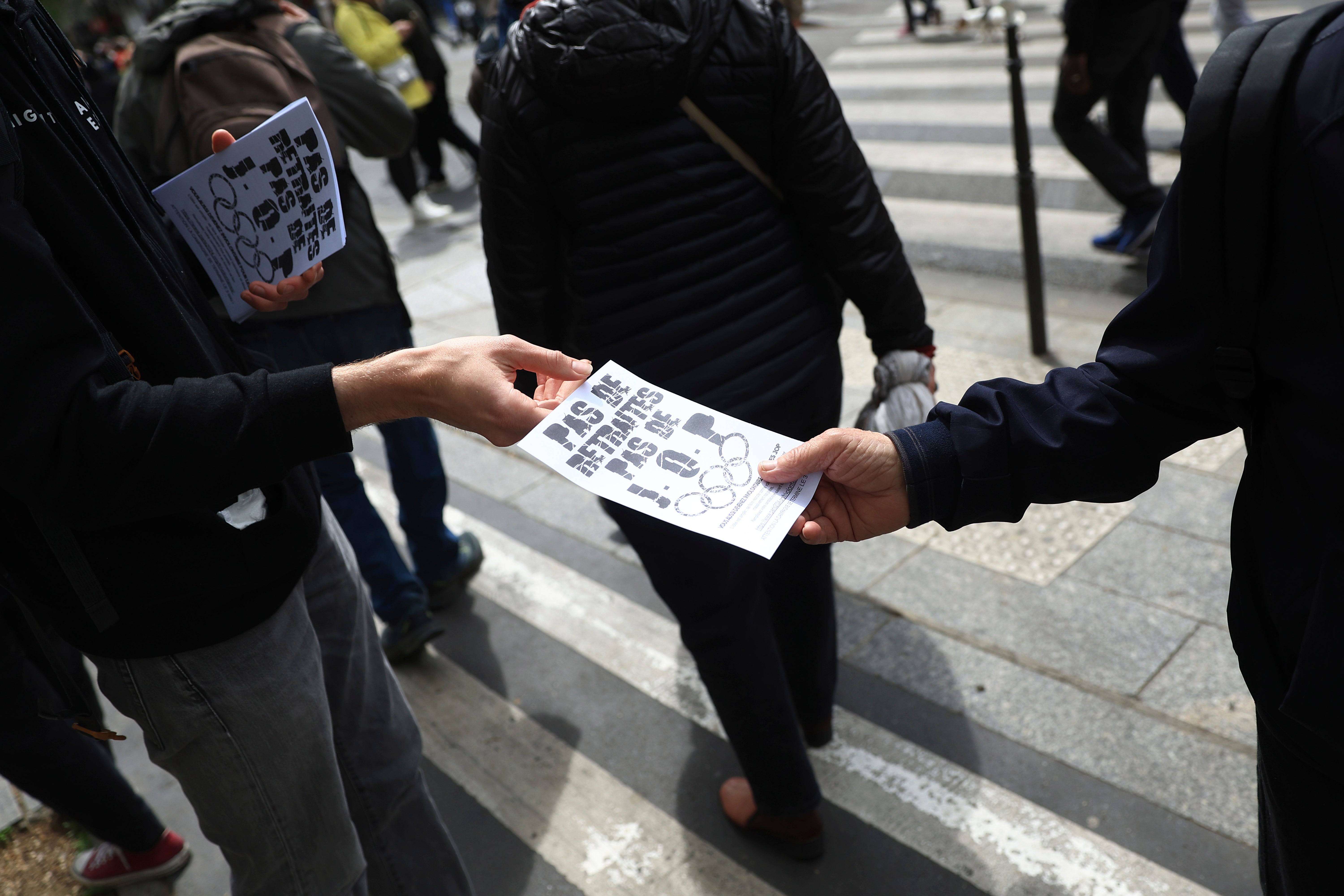 Paris 2024 Stirrings of Protest