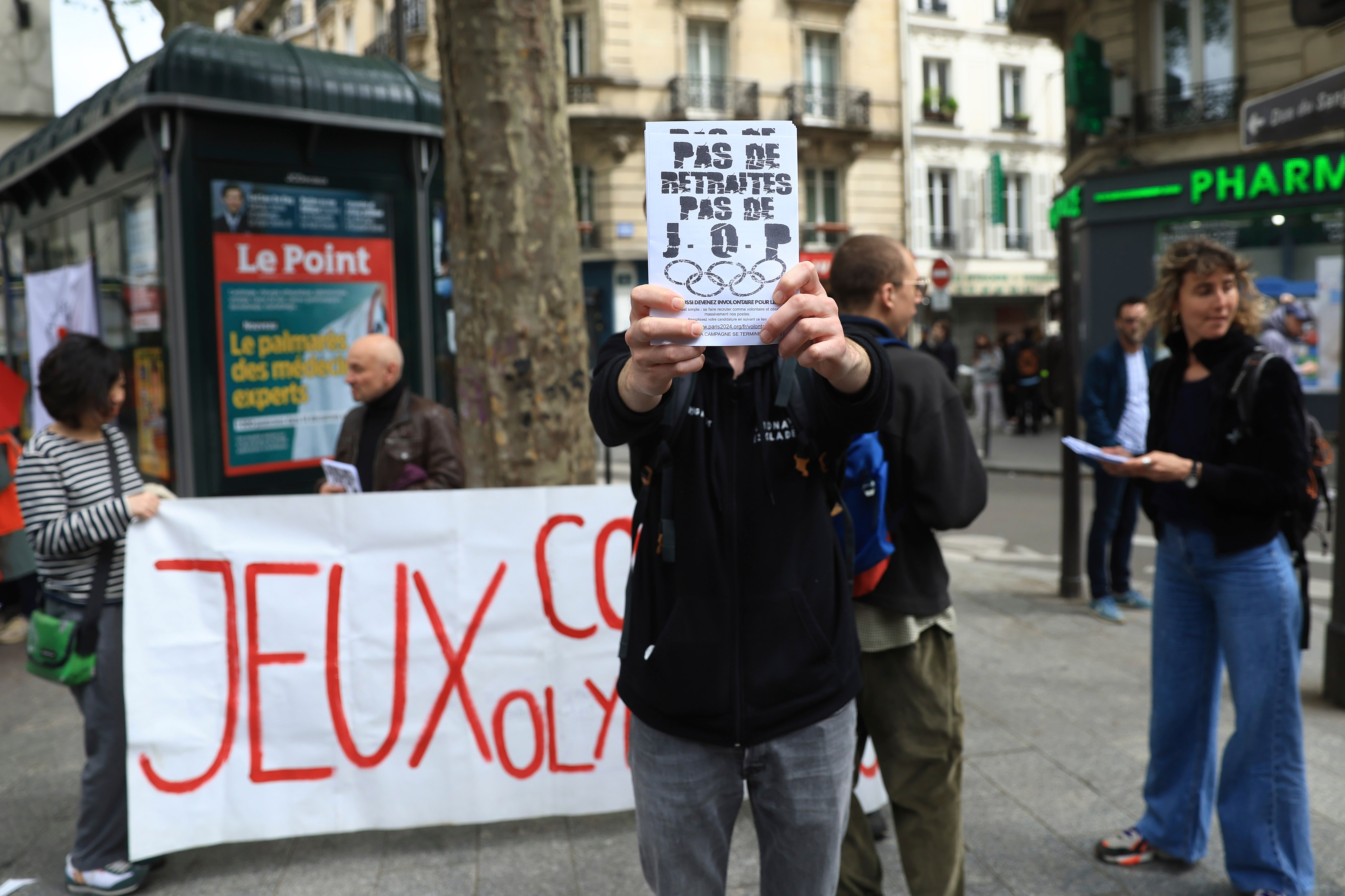 Paris 2024 Stirrings of Protest