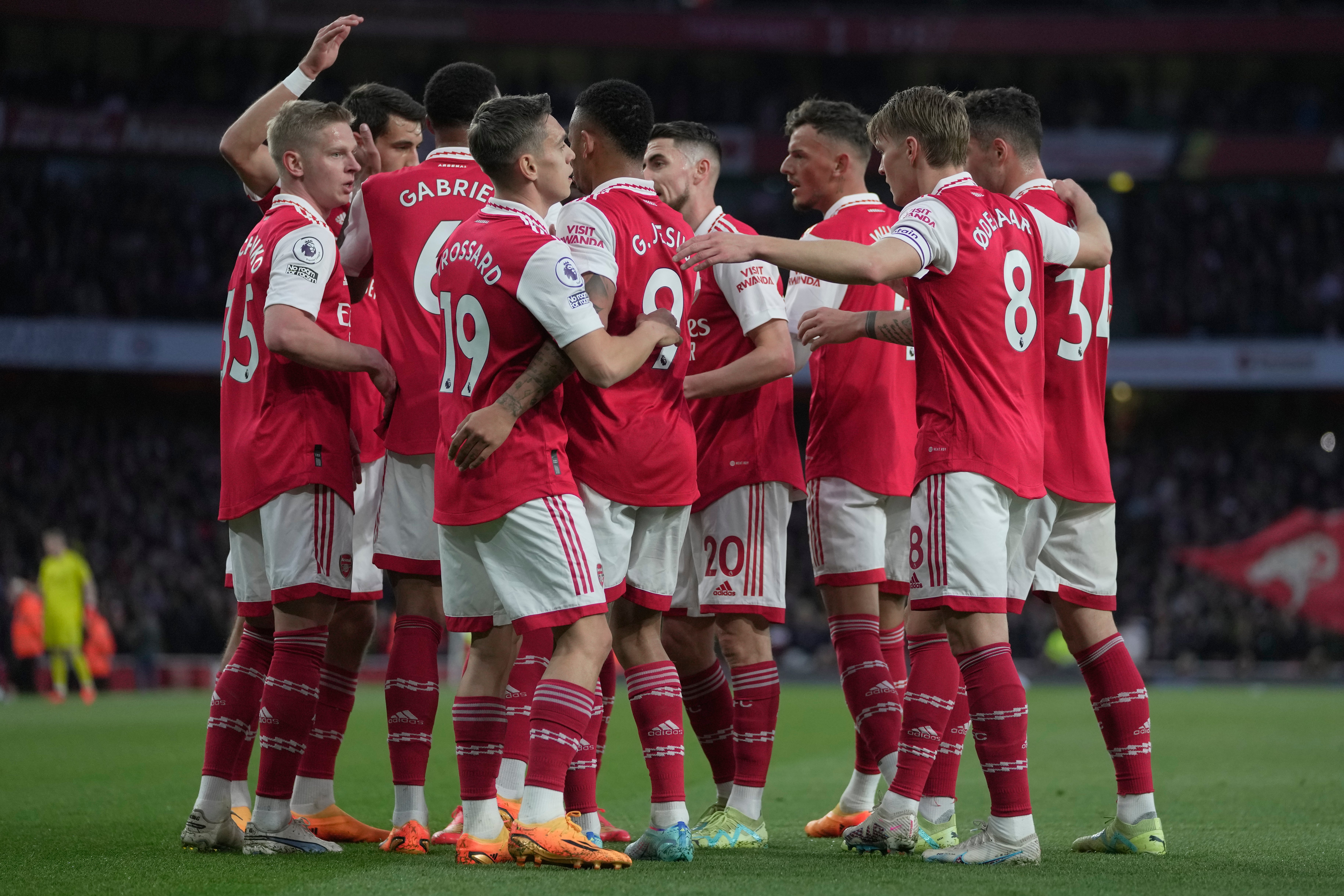 Arsenal take on Nottingham Forest with the Premier League season nearly at an end