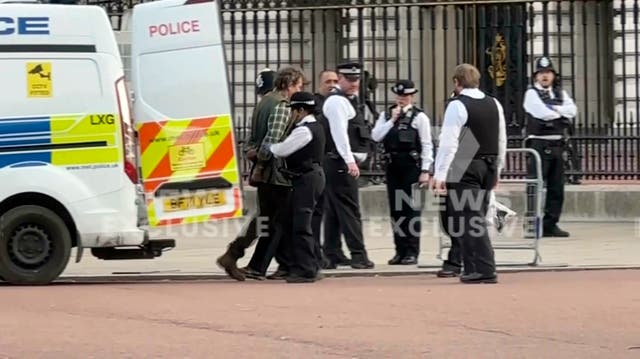 Britain Buckingham Palace Arrest