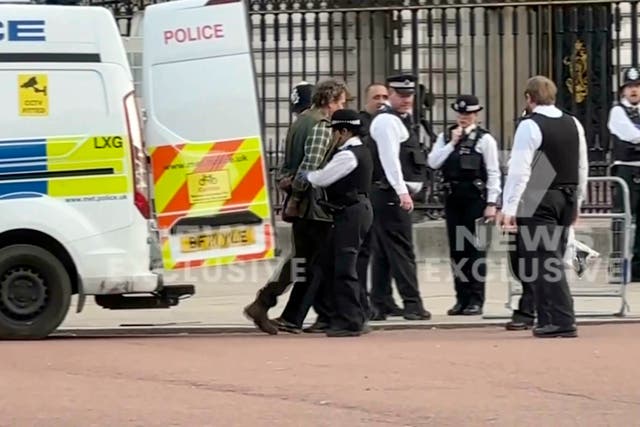 Britain Buckingham Palace Arrest