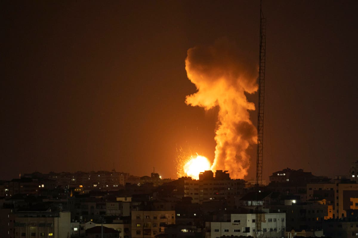 Israeli airstrike in Gaza kills 1 after prisoner's death | The Independent