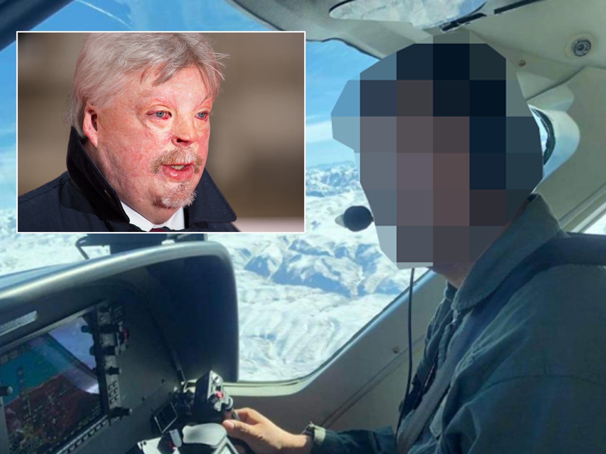 Simon Weston called on the government to speed up the process for bringing the pilot’s family to the UK