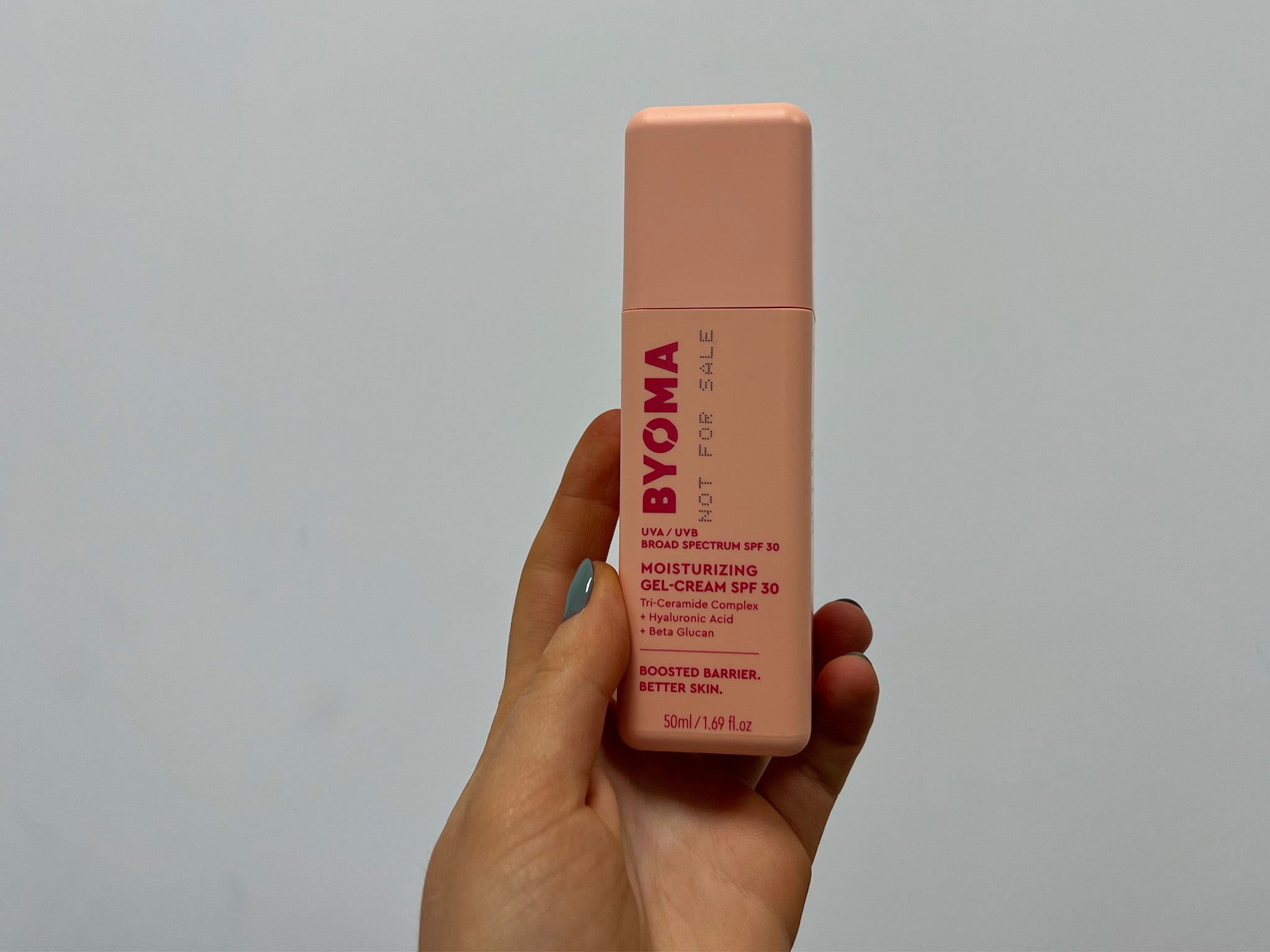 Byoma SPF 30 gel moisturiser 