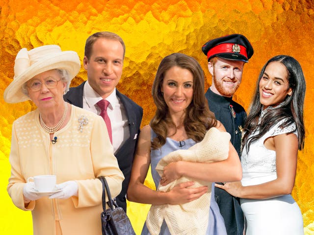 <p>‘They’re hired everywhere’: A handful of professional royal lookalikes, including Mary Reynolds as the Queen and Heidi Agan as Kate Middleton </p>
