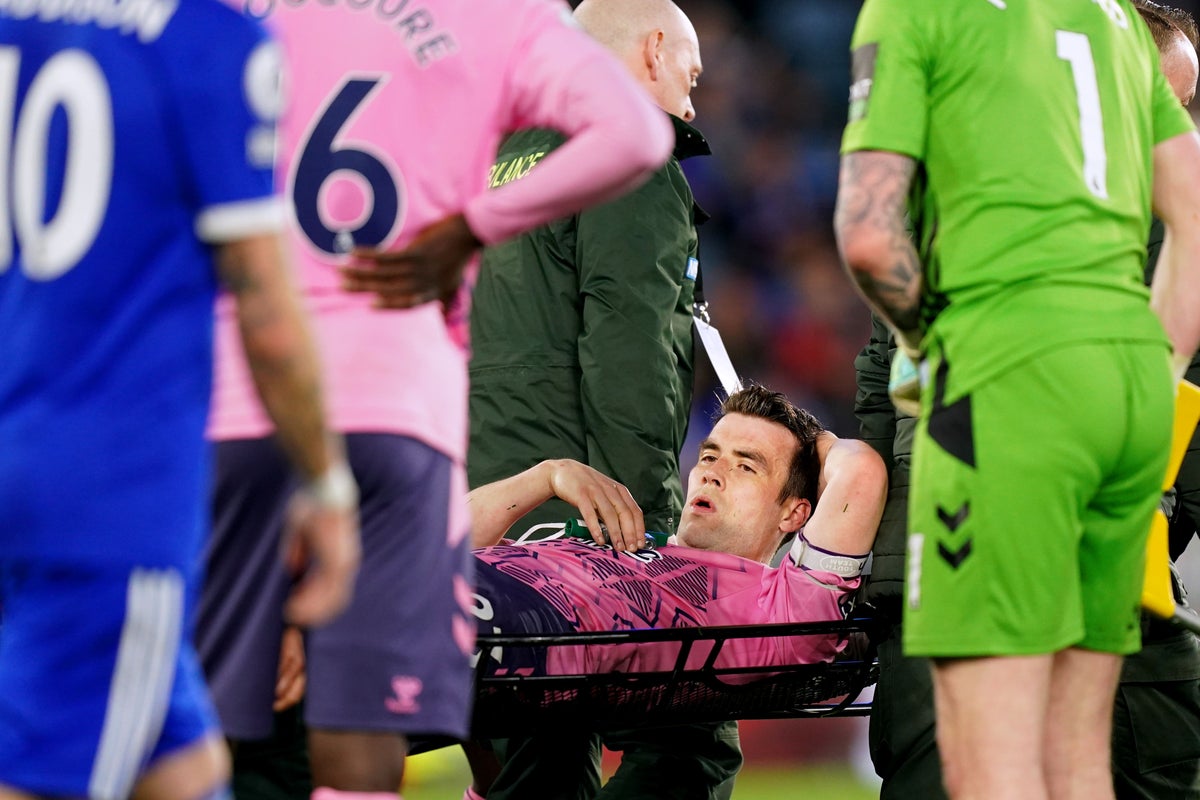 Everton captain Seamus Coleman handed boost with update on knee injury