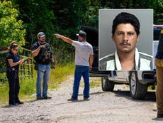 Texas shooting manhunt – live: ‘Several’ more arrests made after Francisco Oropesa captured in Cut and Shoot