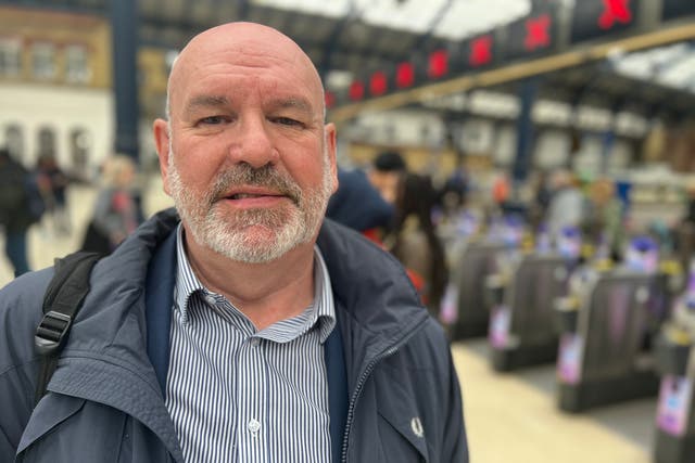 <p>Driving change: Mick Whelan, general secretary of Aslef, accuses government and rail firms of not wanting to end dispute </p>