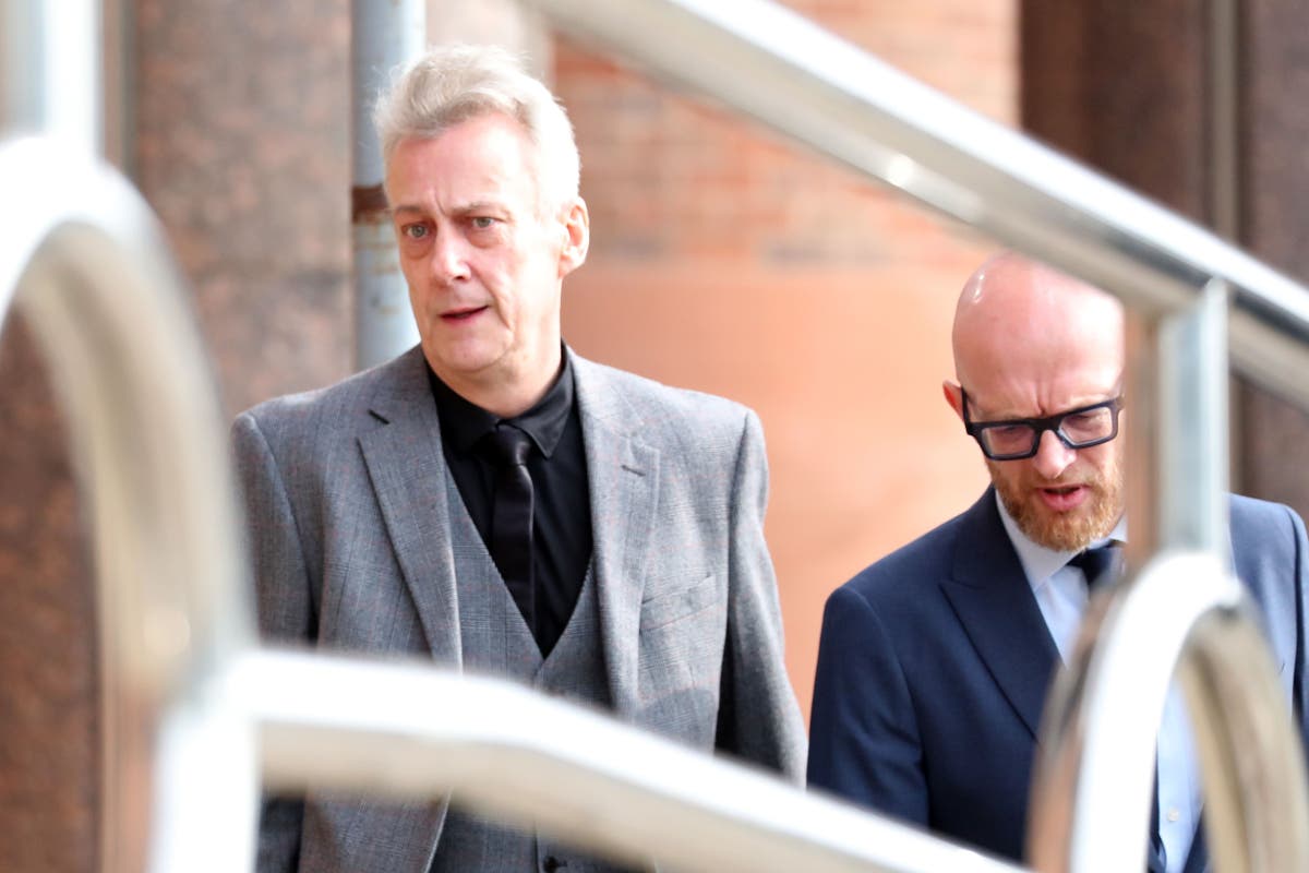 Stephen Tompkinson punched man making noise outside his home, court hears