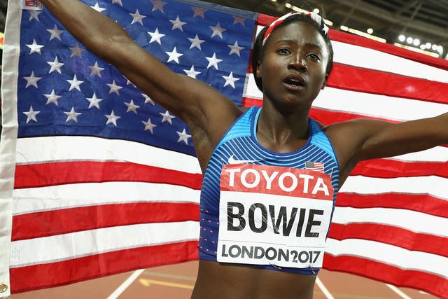 <p>US Olympic champion sprinter Tori Bowie died from complications of childbirth</p>