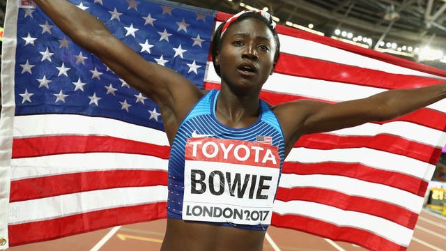 <p>US Olympic champion sprinter Tori Bowie died from complications of childbirth</p>