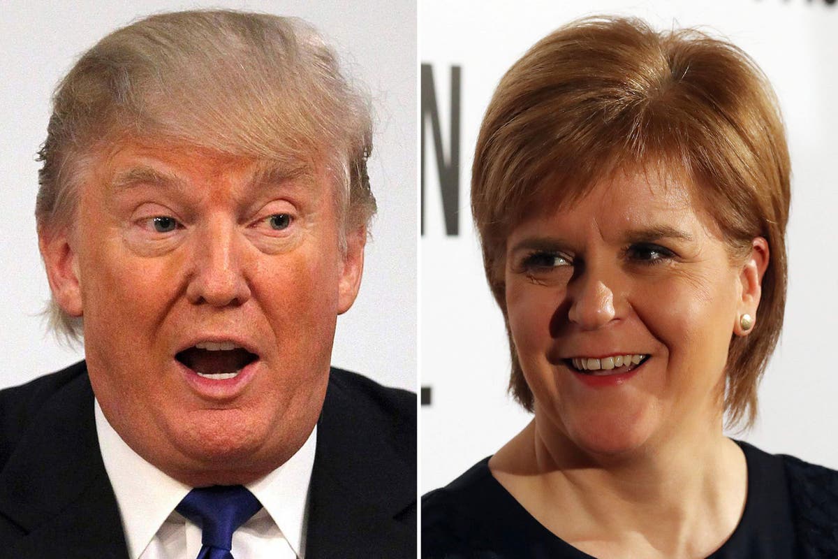 Trump: Sturgeon is a ‘negative force’ who ‘hurt Scotland’