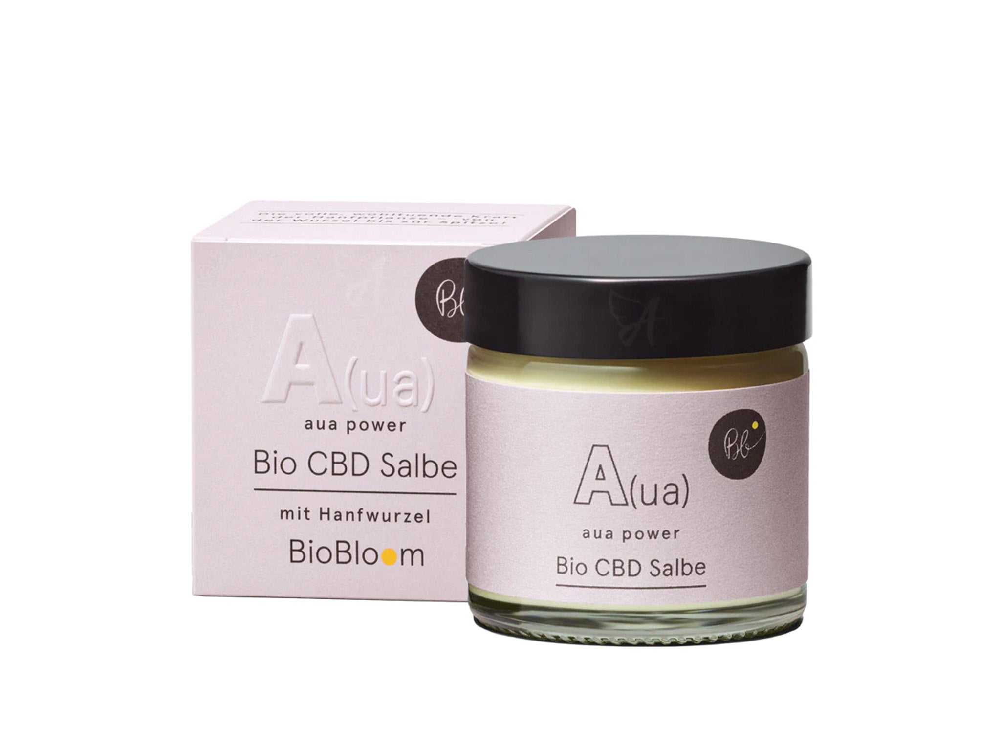 BioBloom soothing organic CBD ointment aua power 