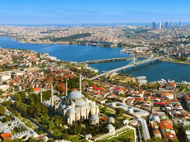 <p>Istanbul can be reached by rail overnight from Bulgaria</p>