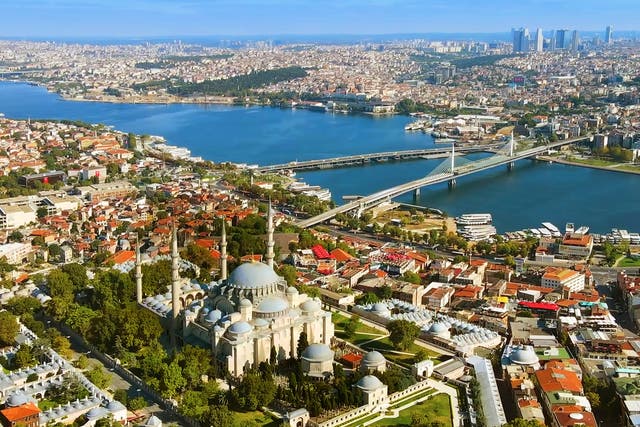 <p>Istanbul can be reached by rail overnight from Bulgaria</p>
