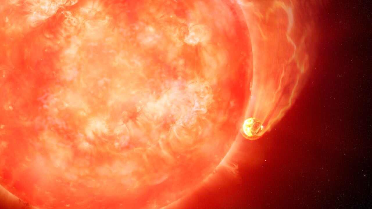 Astronomers using the Gemini South telescope in Chile, operated by NSF’s NOIRLab, have observed the first compelling evidence of a dying Sun-like star engulfing an exoplanet