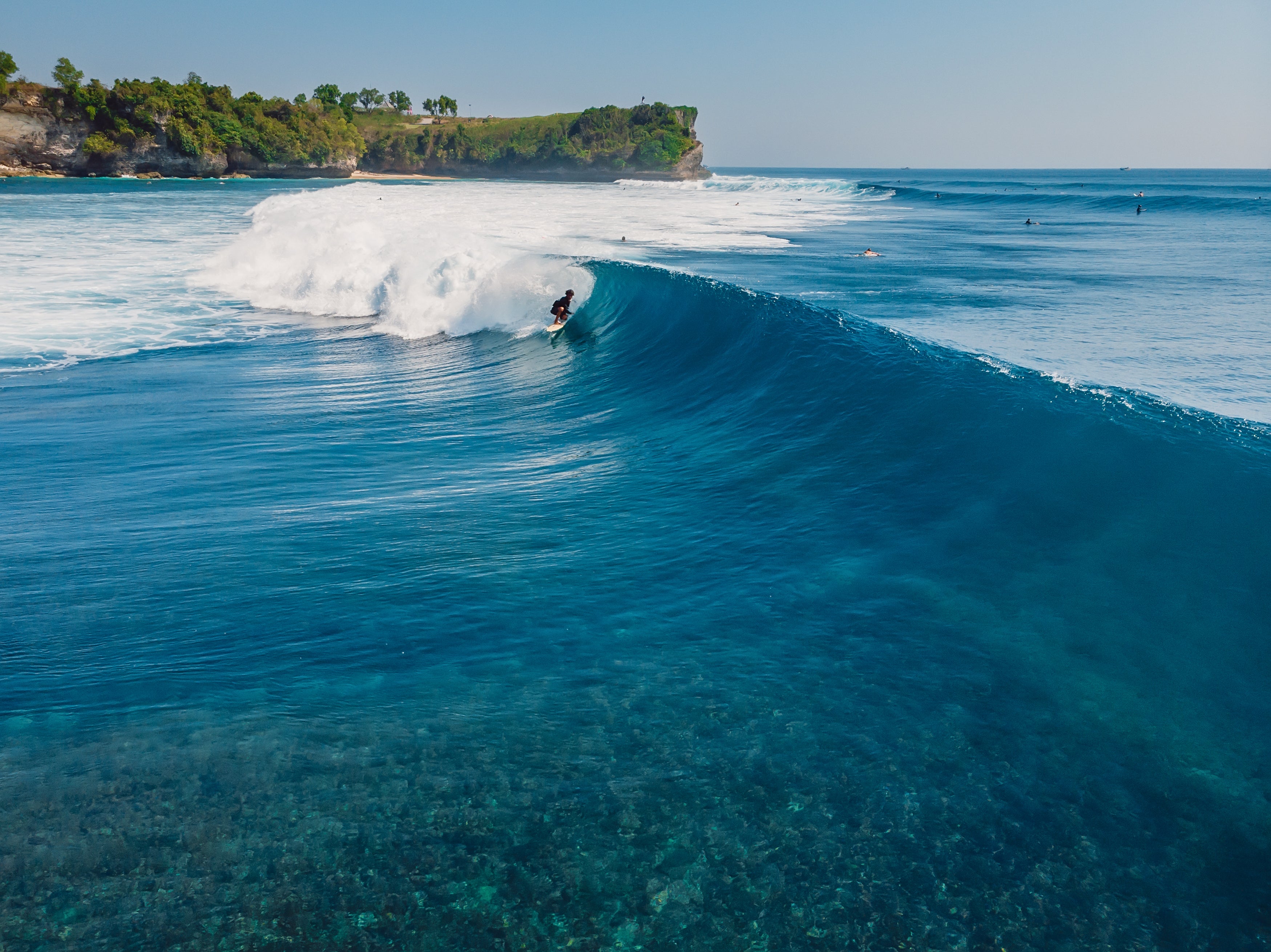 Surfers can’t keep away from Indonesia’s waves