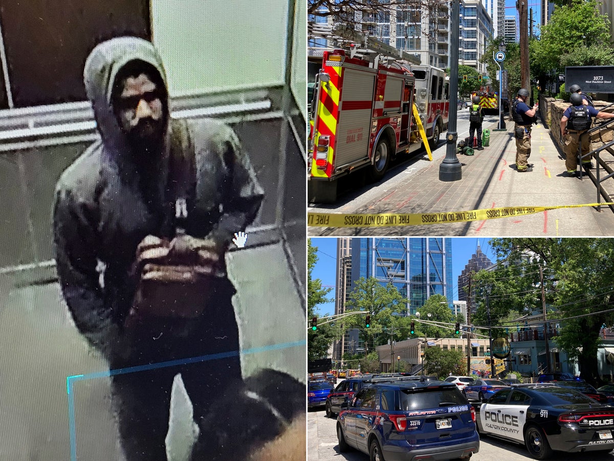 Atlanta shooting: Hunt for gunman as one dead and more wounded at midtown hospital