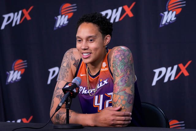 Mercury Griner Return Basketball