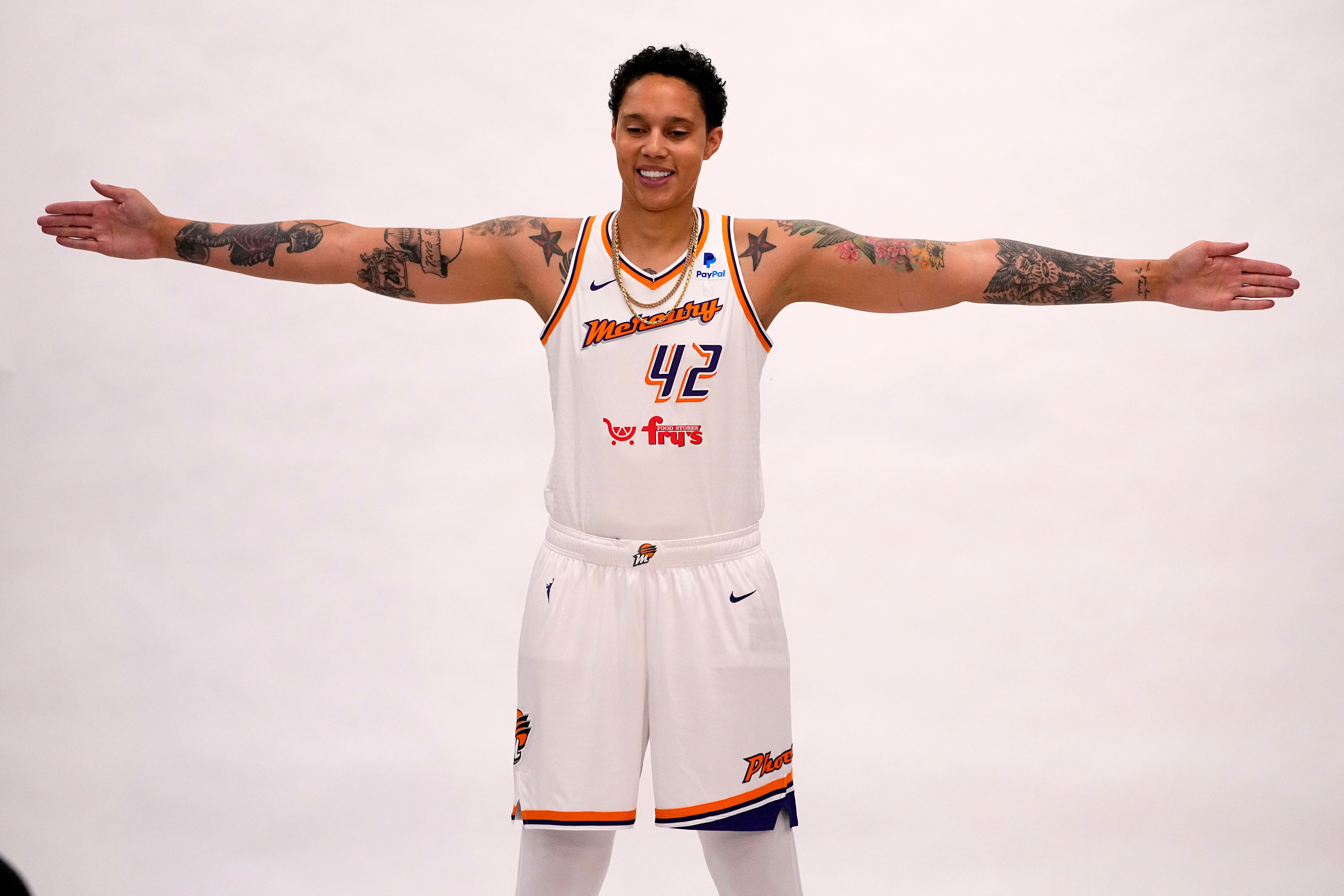 Mercury Griner Return Basketball