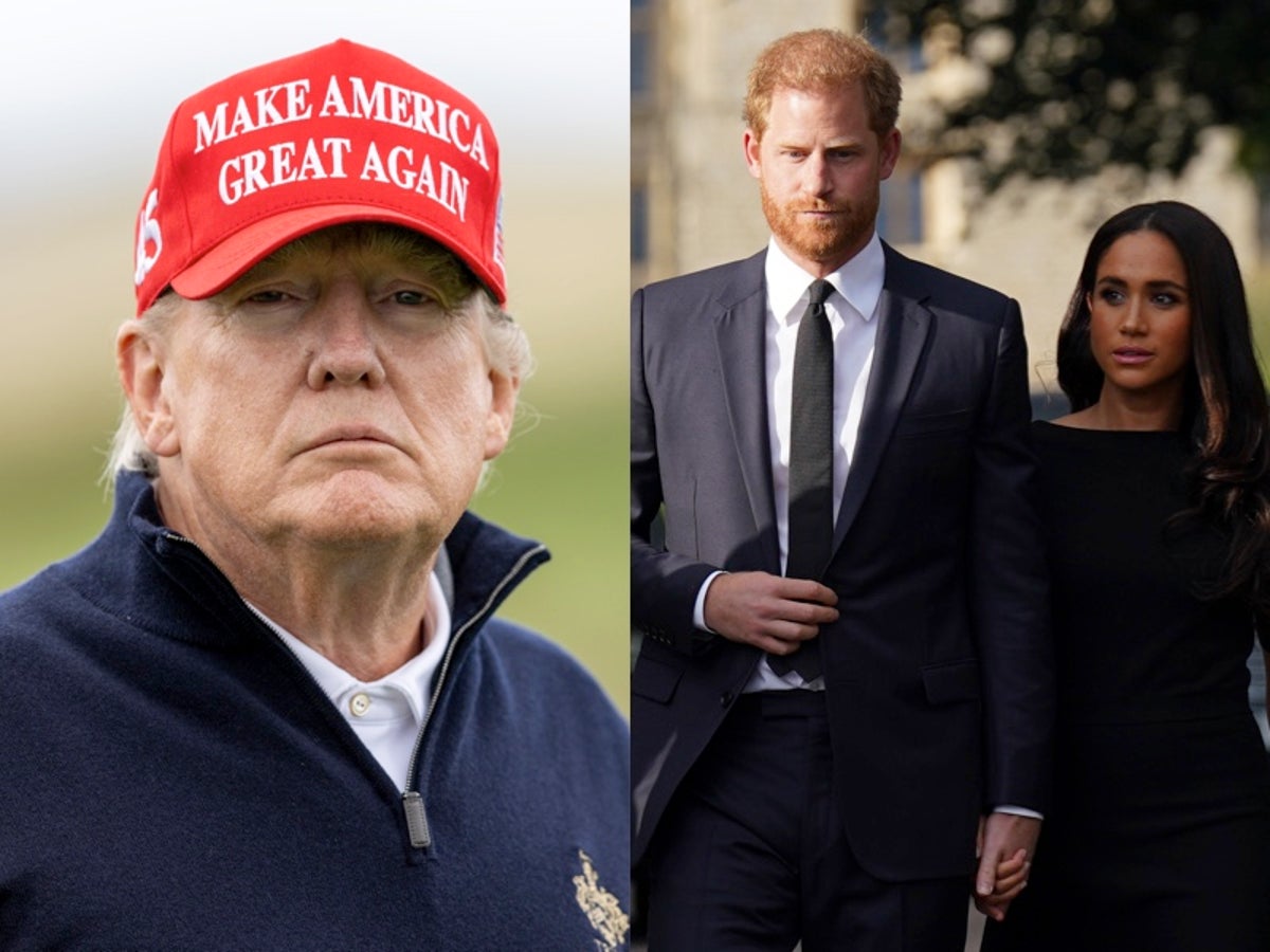 Trump's feud with Harry and Meghan in full as former president threatens to  deport prince from US on GB News | The Independent