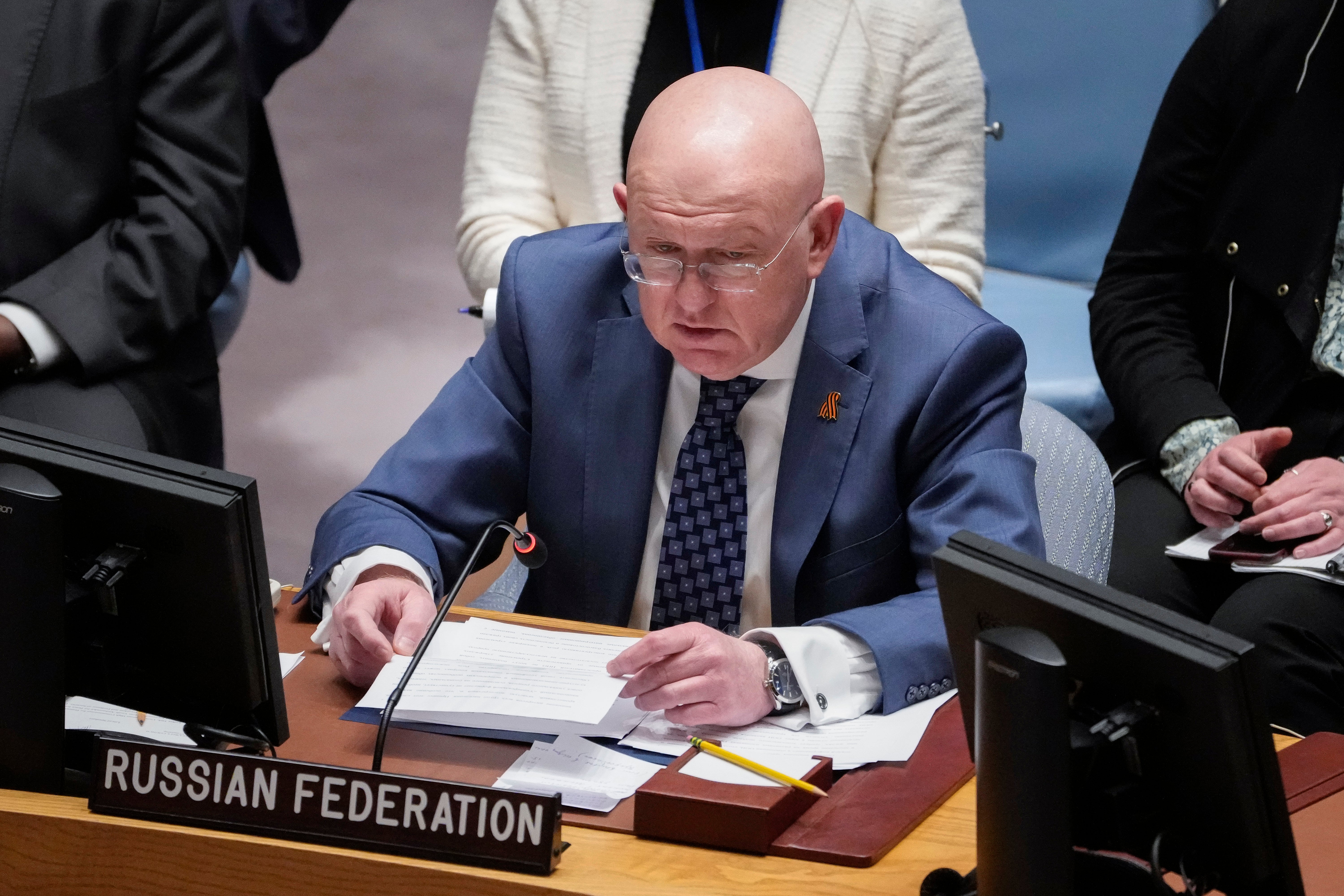 Vassily Nebenzia, Permanent Representative of Russia to the United Nation