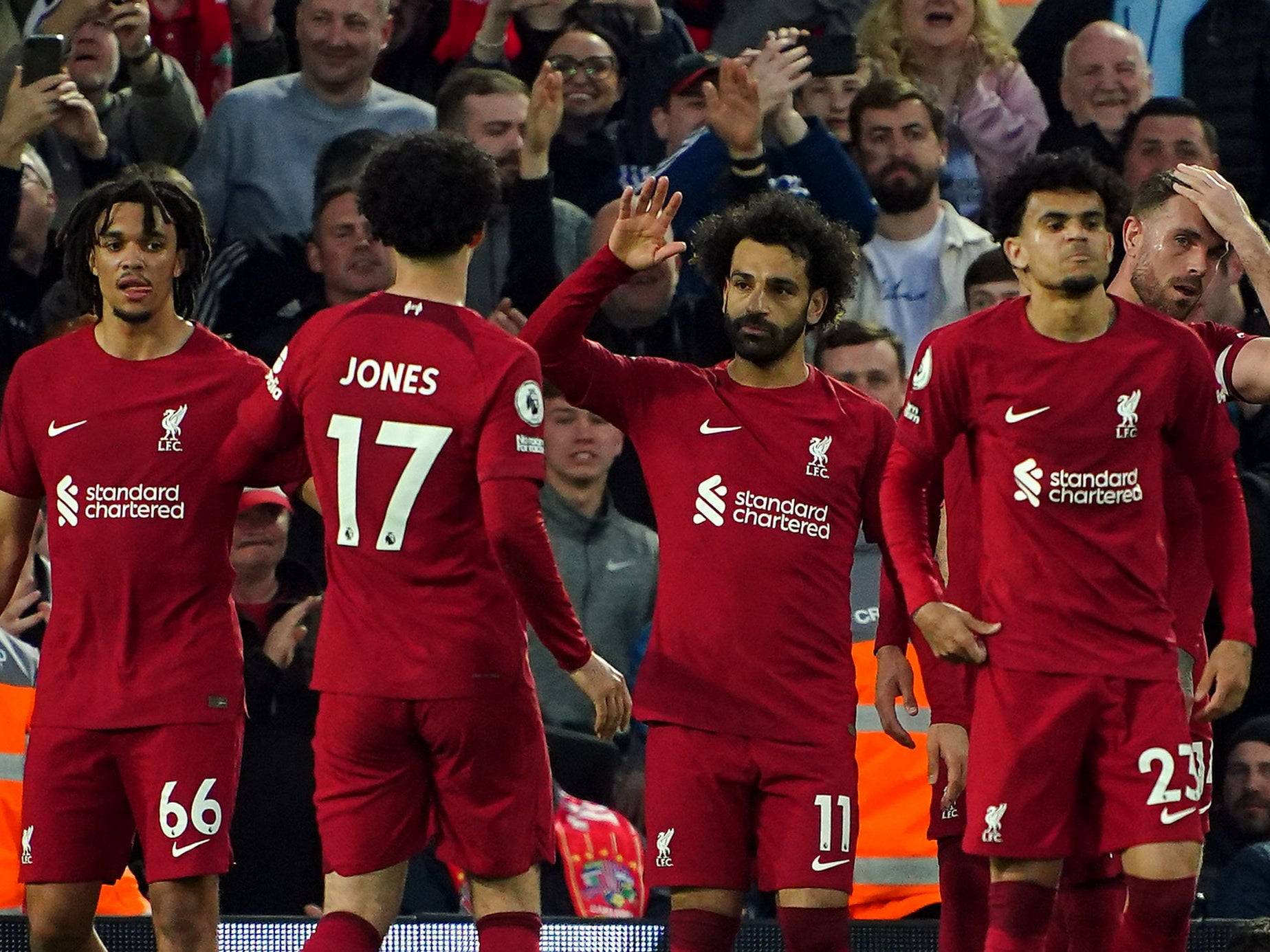 Mo Salah scored the only goal as Liverpool downed Fulham