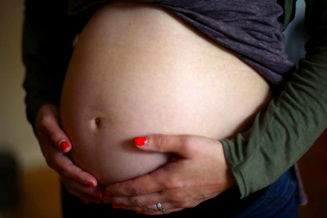 Experts have raised concern over pregnant women and new mothers ‘suffering in silence’ with mental health issues (PA)