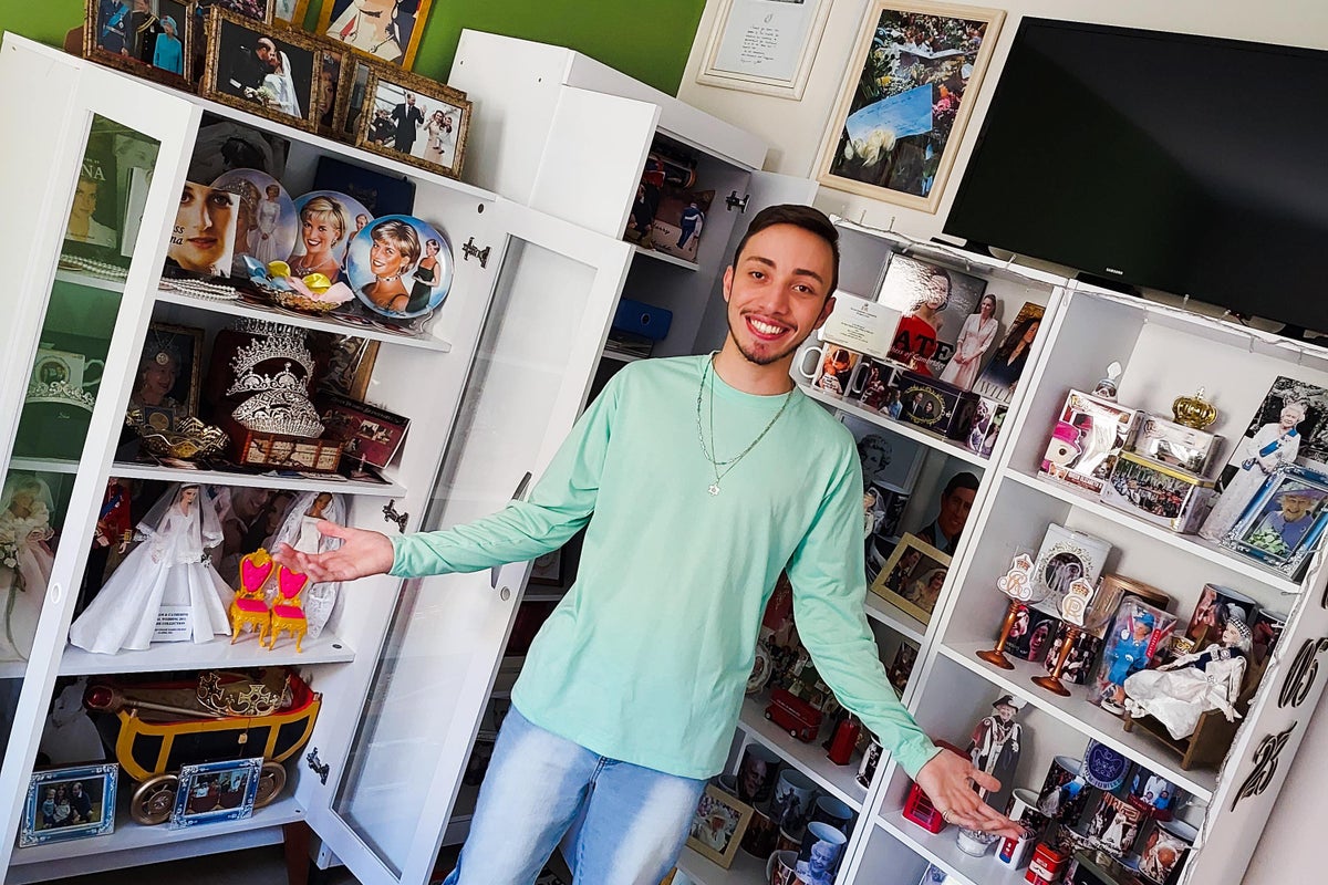 Brazilian with 2,000 memorabilia pieces says royals ‘an extension of my family’