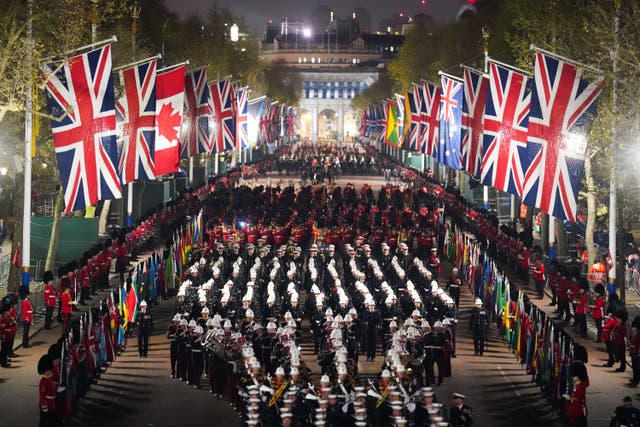 Security experts say police will have considered a wide range of threats when planning for the coronation (James Manning/PA)