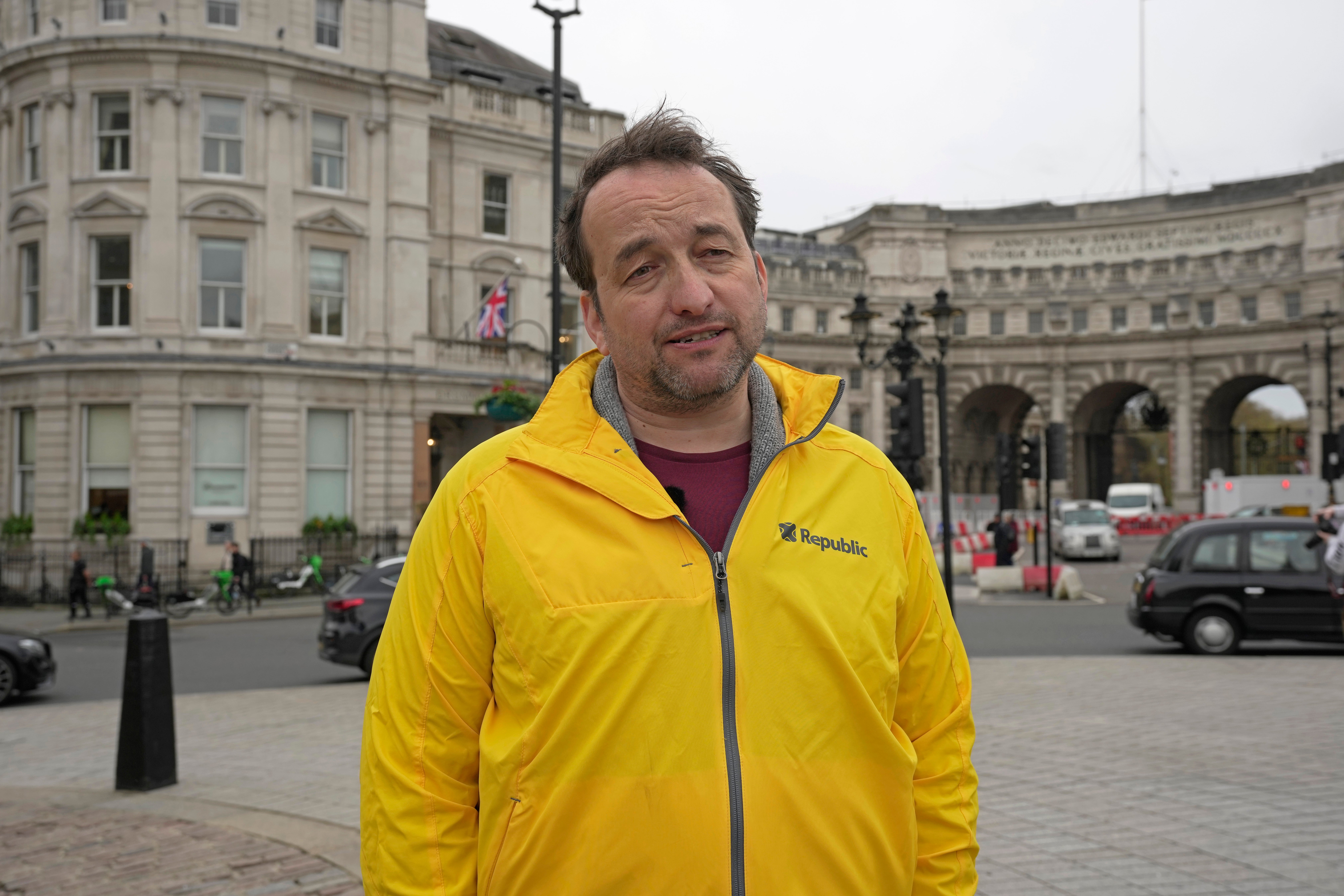 <p>Britain Coronation Not My King</p>