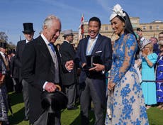 King Charles and Lionel Richie meet at royal garden party ahead of coronation