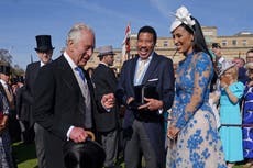 King Charles and Lionel Richie meet at royal garden party ahead of coronation